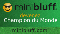 Jean-marie joue au Minibluff